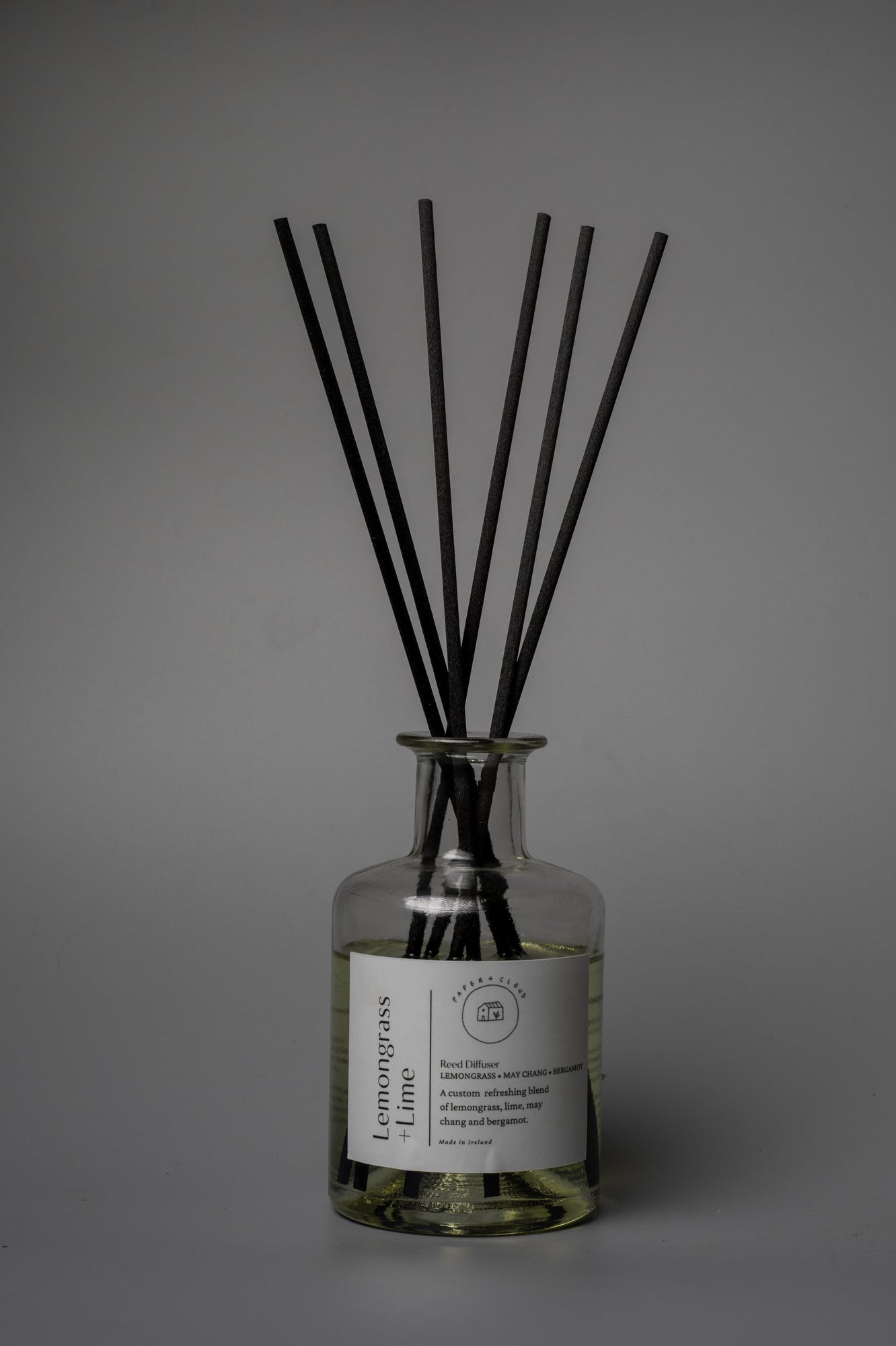 Lemongrass + Lime | Herbalist Glass Reed Diffuser