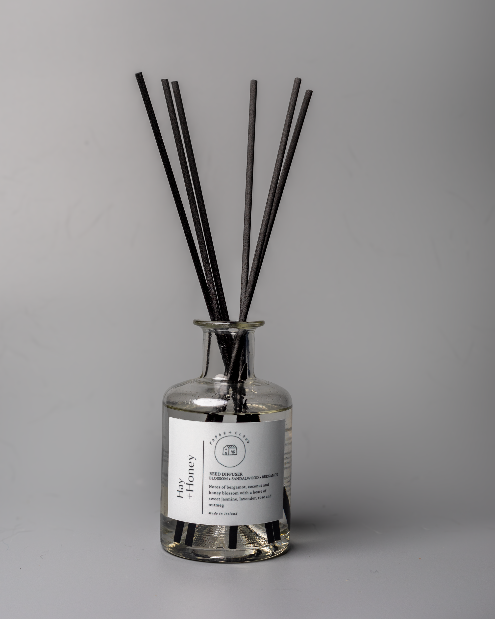 Herbalist Glass Reed Diffuser | Hay + Honey